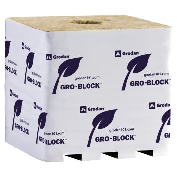 Grodan Gro-Block Improved GR32, 6x6x6 in, Hugo